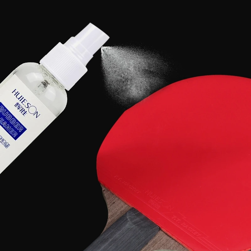 Professional Table Tennis Racket Bats Cleaning Agent Cleaner for -Ping P0ng Rubber 50ml Great Performance