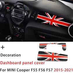 Car Dashboard Trim Panel Cover Sticker Frame For Mini Cooper One S JCW F55 F56 F57 Auto Interior Moulding Accessories