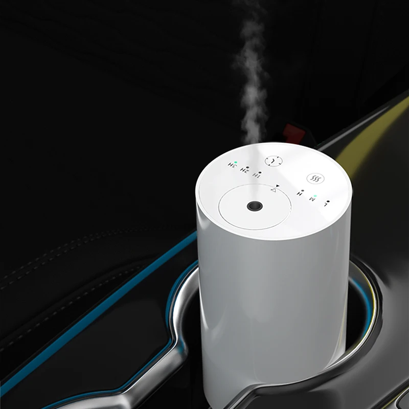 Waterless essential oil diffuser, portable silent aroma diffuser, 10ml capacity, battery-powered mini fragrance diffuser, 3 spra