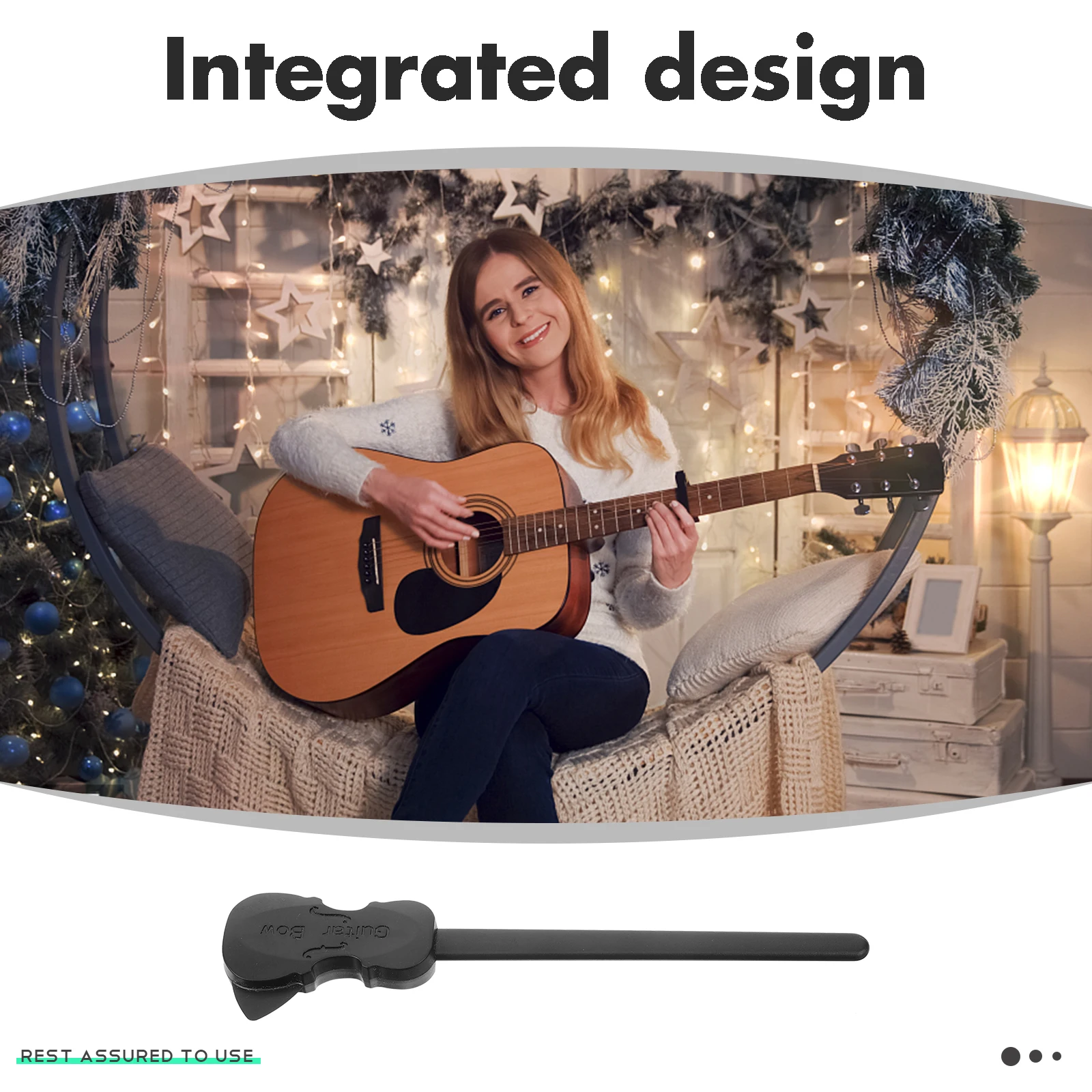 

Guitar Bow Replacement For Acoustic Folk Guitar Durable Aluminum Alloy Tuning Paddle Accessory Unique Design Enhanced Experience