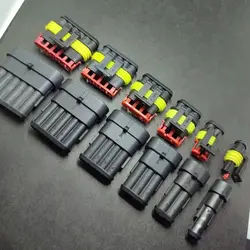 AMP 1P 2P 3P 4P 5P 6P1.5MM waterproof male and female car connector connector plug for car, motorcycle, skateboard,