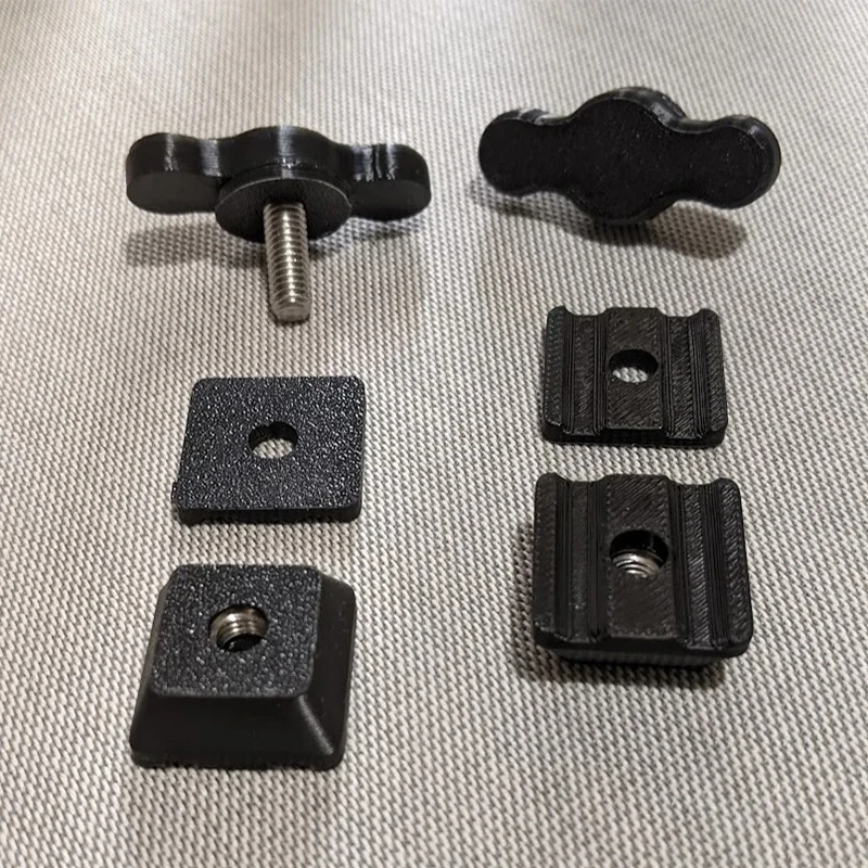1 Pair Fig 8 K Clamps For Keder Kador Standard 6mm X 6mm Awning Canopy Driveaway Outdoor Camping Universal ABS Plastic