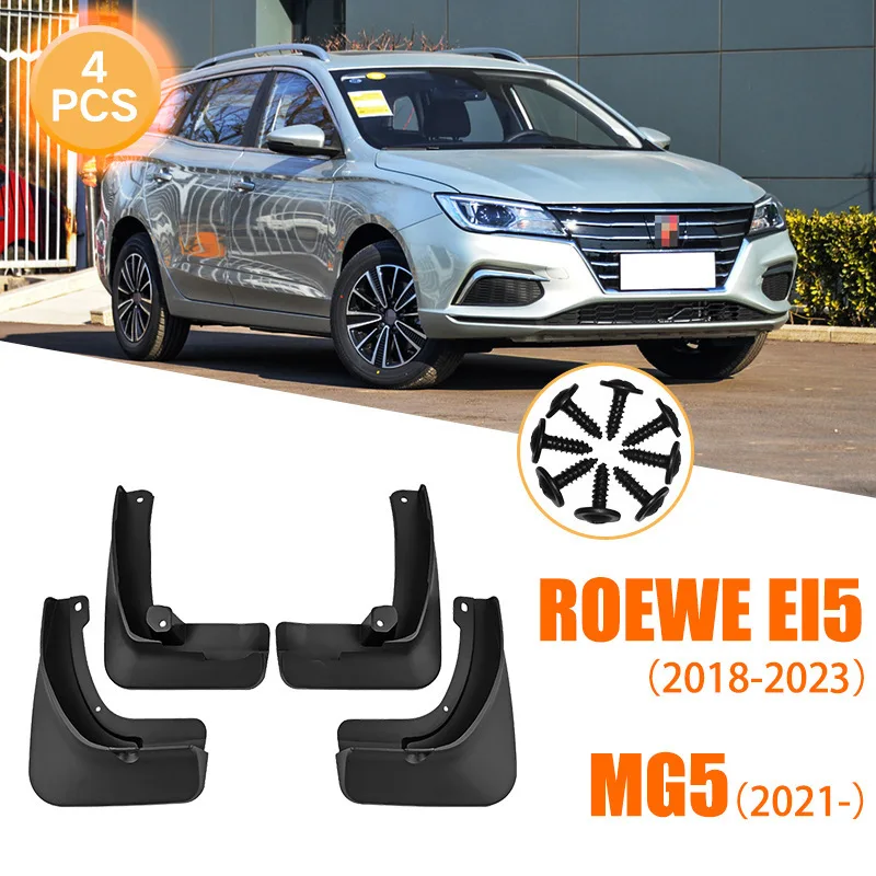 

For Roewe Ei5 2018-2023 black car mudguard Reduce dust Resist tire dirt car accessories tools