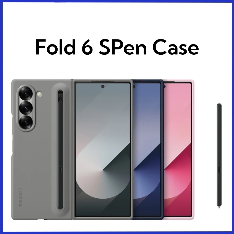 

Original Fold 6 Cover For Samsung Galaxy Z Fold6 S Pen Case with Spen 5G