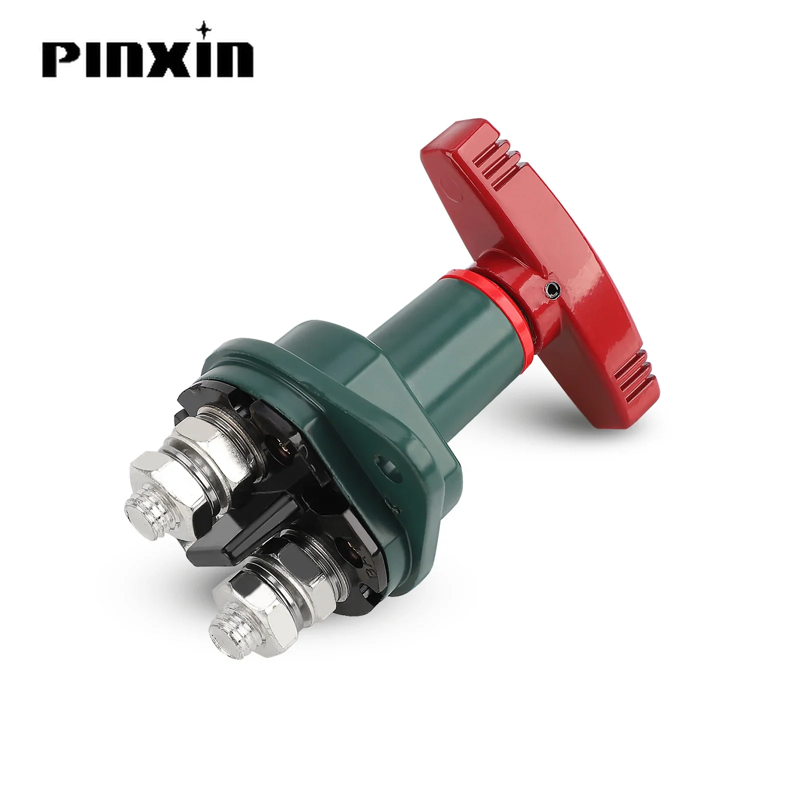 PinXin Rotary Battery Disconnect Switch 12V 24V Power Cut Off Kill Isolation Rotary Switch for Cars Boats 750A