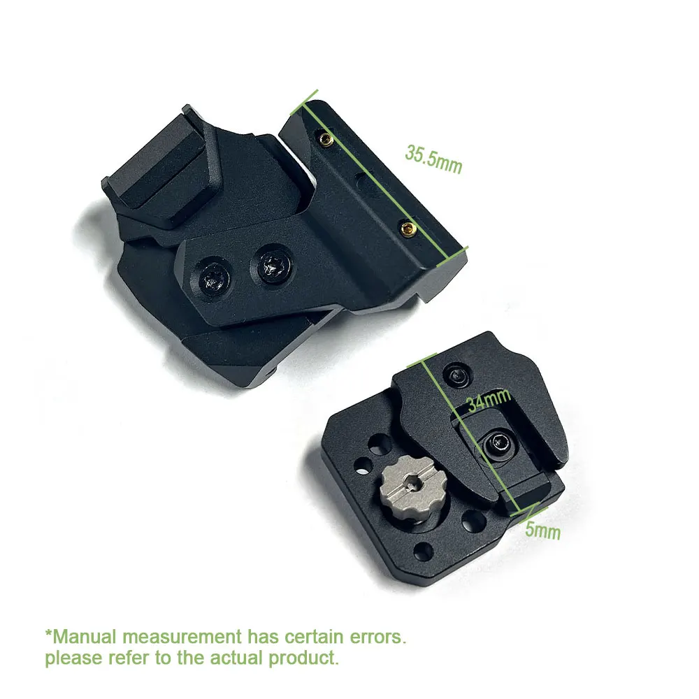 Imagem -04 - Sotac Gear Pwm-s Helmet Mount para Rqe Pvs14 Nvg Montagens Adaptador de Conversão Acessórios de Caça Tática