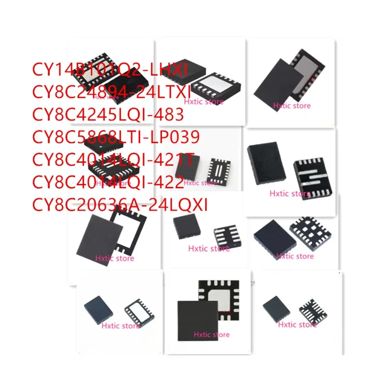 10 pièces CY14B101Q2-LHXI CY8C24894-24LTXI CY8C4245LQI-483 CY8C5868LTI-LP039 CY8C4014LQI-421T CY8C4014LQI-422 CY8C20636A-24LQXI IC
