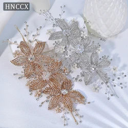 YouLaPan Wedding Headpiece Crystal Flower Bridal Hair Accessories Bride Headwear Pageant Crown Women Hair Ornament Jewelry HP252