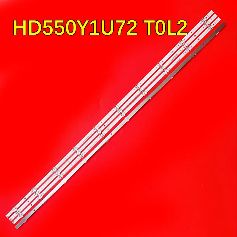 KIT 4pcs LED HD550V1U71 T0L1K2 S0 GM ROH 246085 HD550Y1U72 T0L2 2021031901 SVH550FA1 ZDJG 2020081301 HIP7.820.208 1246021 201020