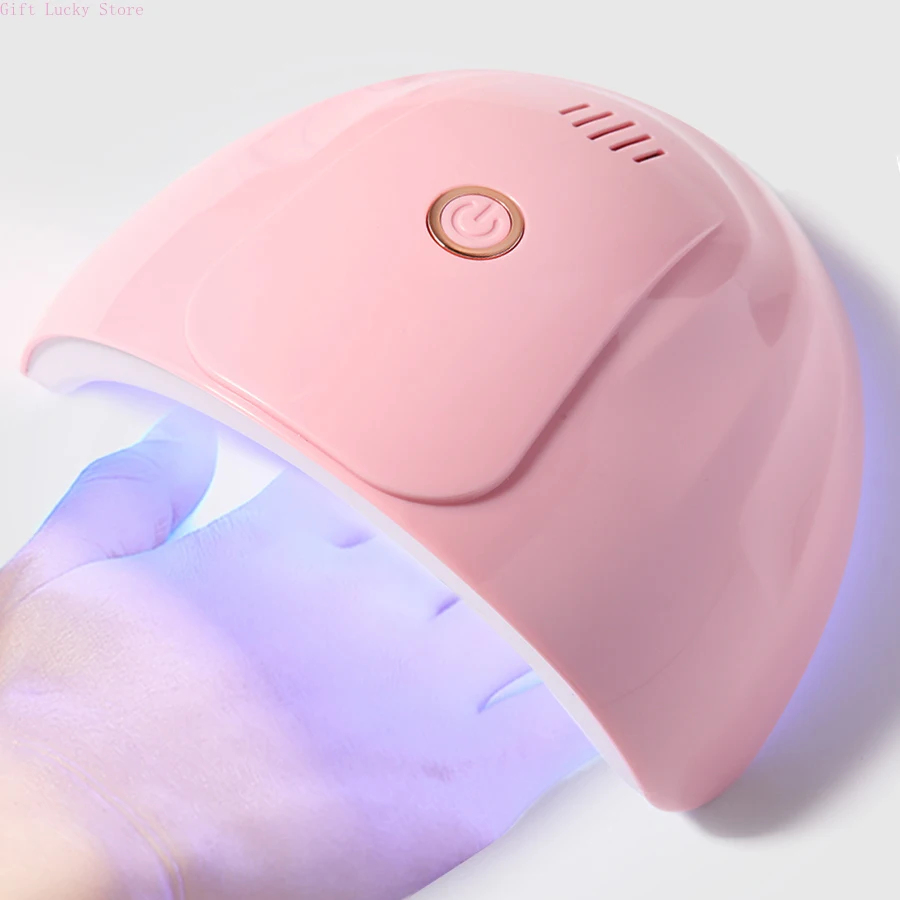 54W UV Nail Dryer Lamp with Automatic Sensor 18 UV LED Light for All Gels Professional Manicure Pedicure Nail Equipment
