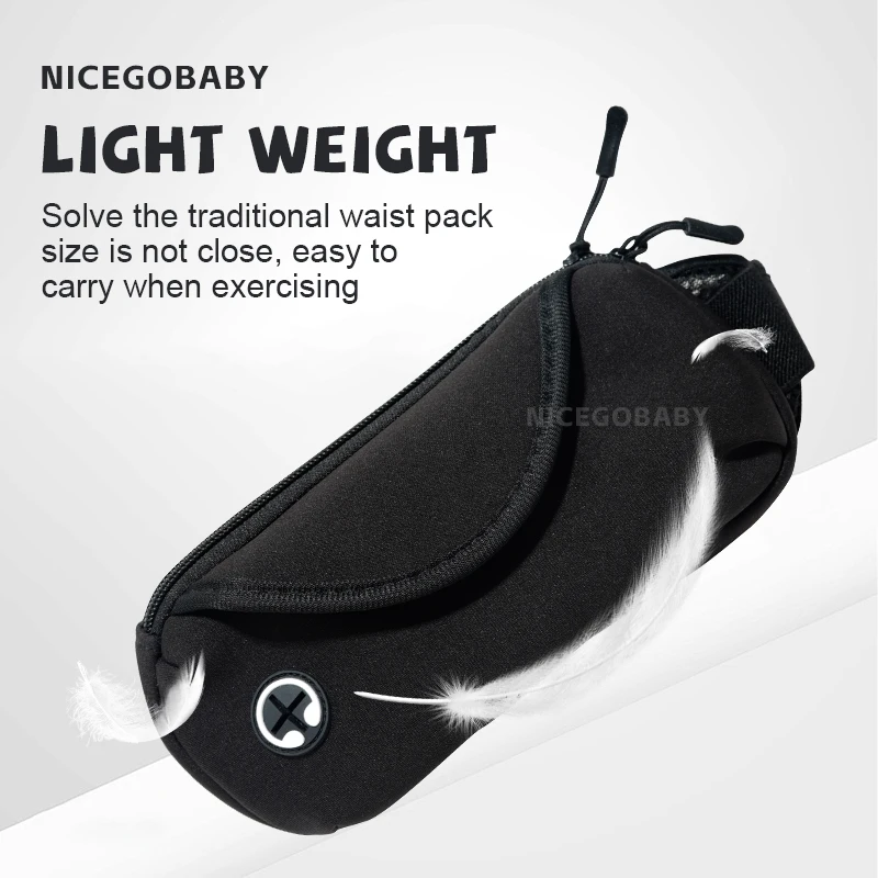 Sports running mobile phone bag men's and women's belt Fanny pack artifact Light outdoor