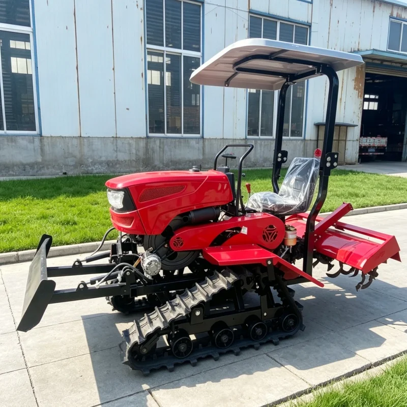 

Customized All-scenario Crawler Cultivator, CE Certified Rotary Tiller, Agricultural Machinery for Farm Land Reclamation
