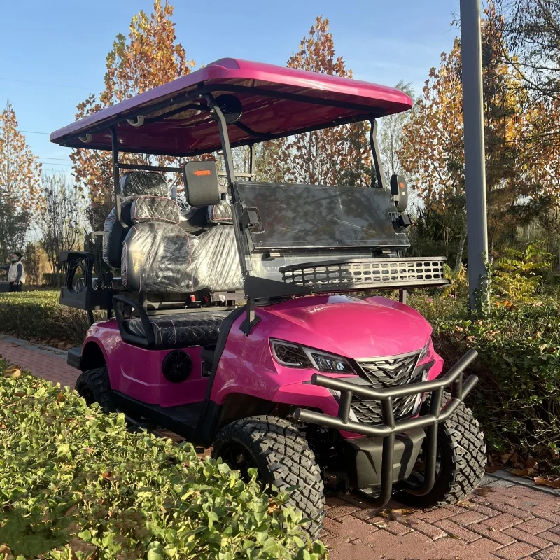 Customized High Quality Street Legal Classic Golf Carts Comfortable Golf Car Wholesale from China 4 seats electric golf cart