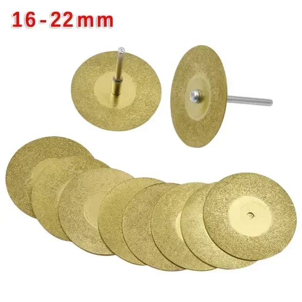 + Saw Cutting Parkside 10pcs Multitool Tile Tools Disc Shaft 2pcs Spindle 16/18/20/22mm Wheel Diamond Grinding