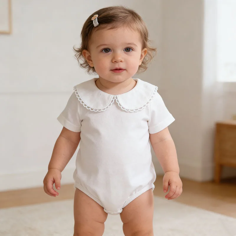 Baby Girl Clothes Summer Newborn Cotton Romper Crawling Suit Thin Baby Bottom Wrap Clothes Infant Summer Outfit Jumpsuits