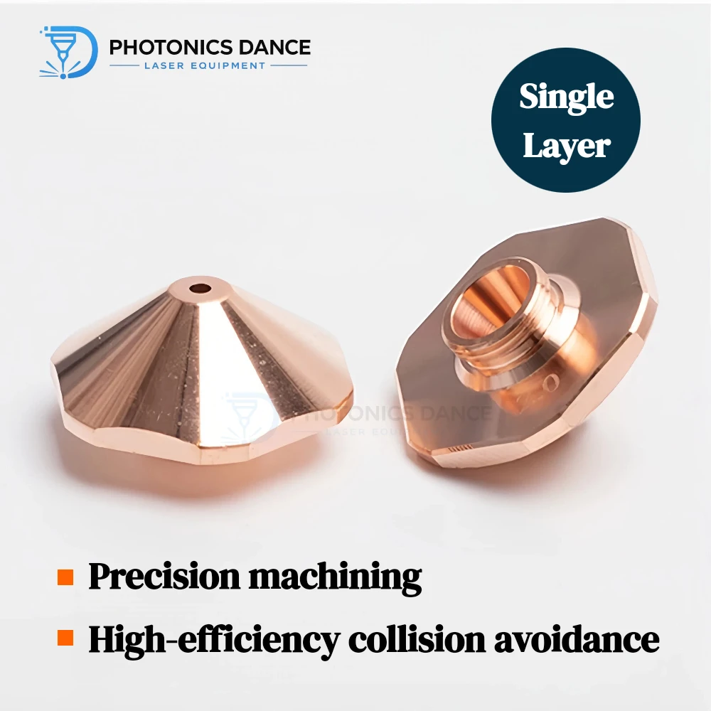 10pcs/lot Bodor Hexagonal Laser Cutting Nozzle D28 H15 M11 for 1064nm Bodor Raytools BOCI OSPRI WSX HSG Laser Cutting Head