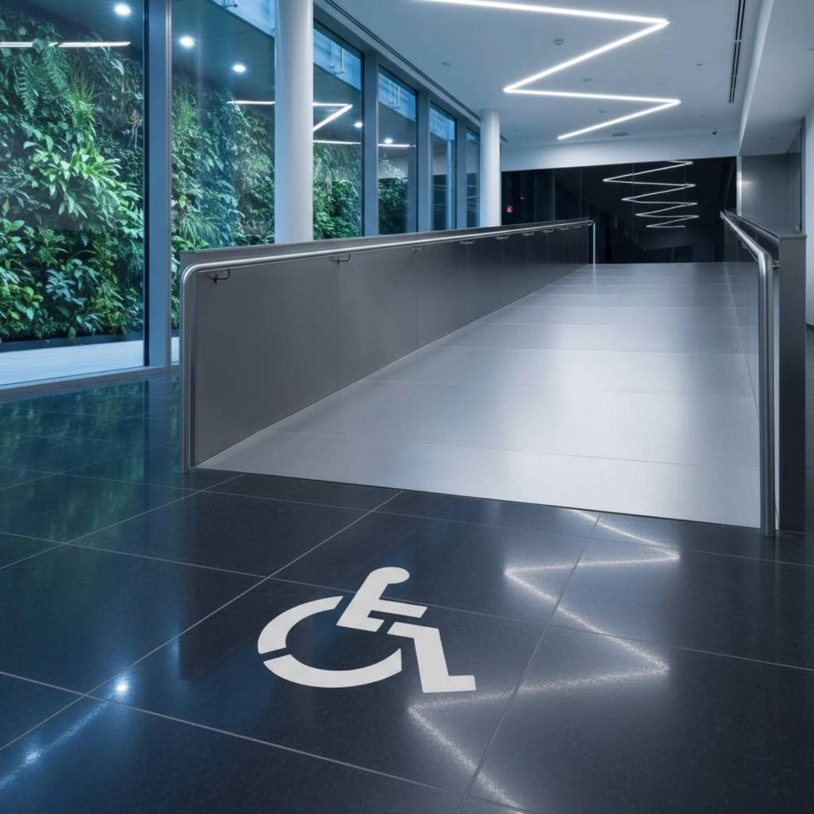 Immagine 5: Stencil per Parcheggio per Disabili Flessibile, Strumento di Marcatura Esterna Resistente alle Intemperie, Facile da Pulire
