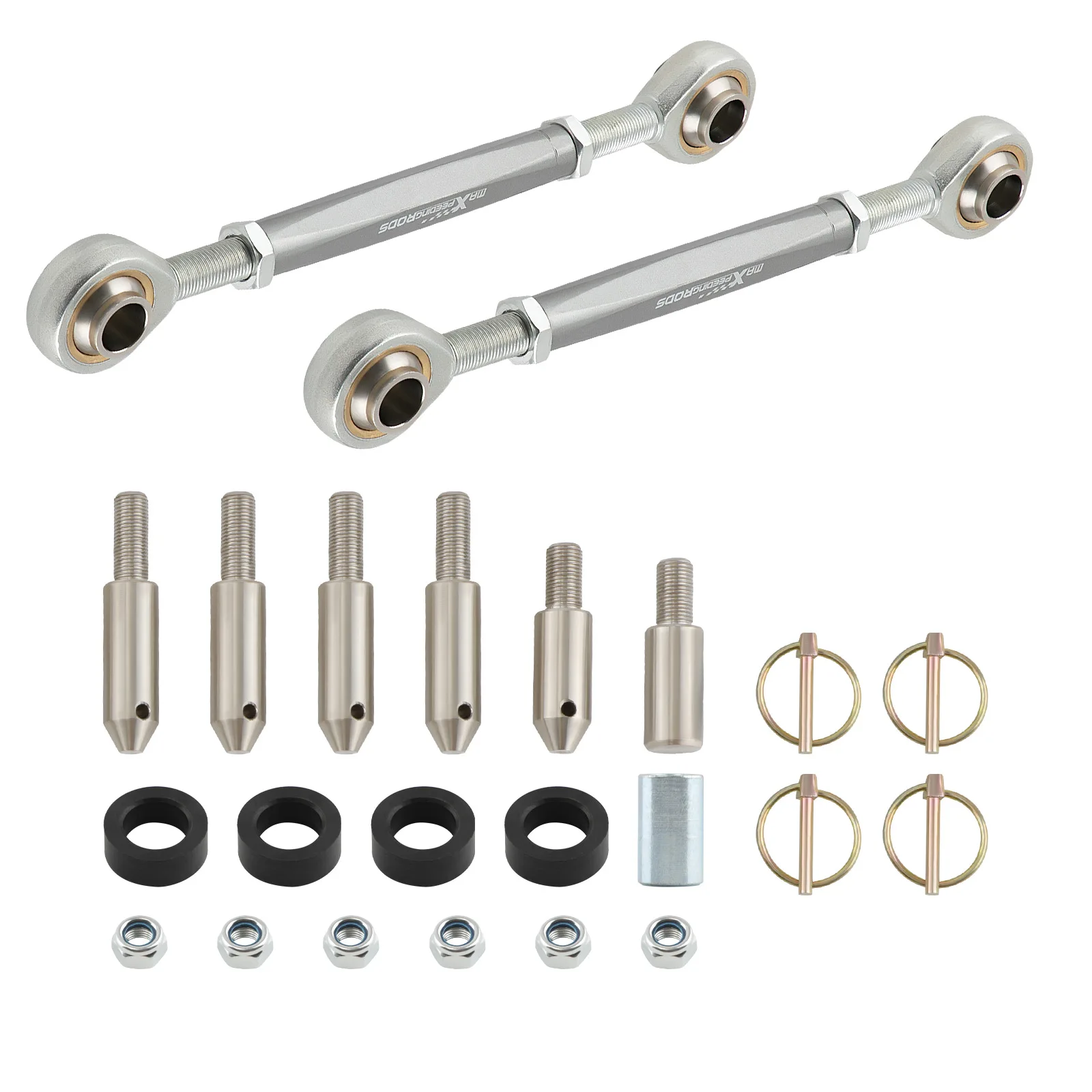 

Front Sway Bar Links Disconnects 2.5-6" Lifts For 07-21 Jeep Wrangler Jk Jku Jl