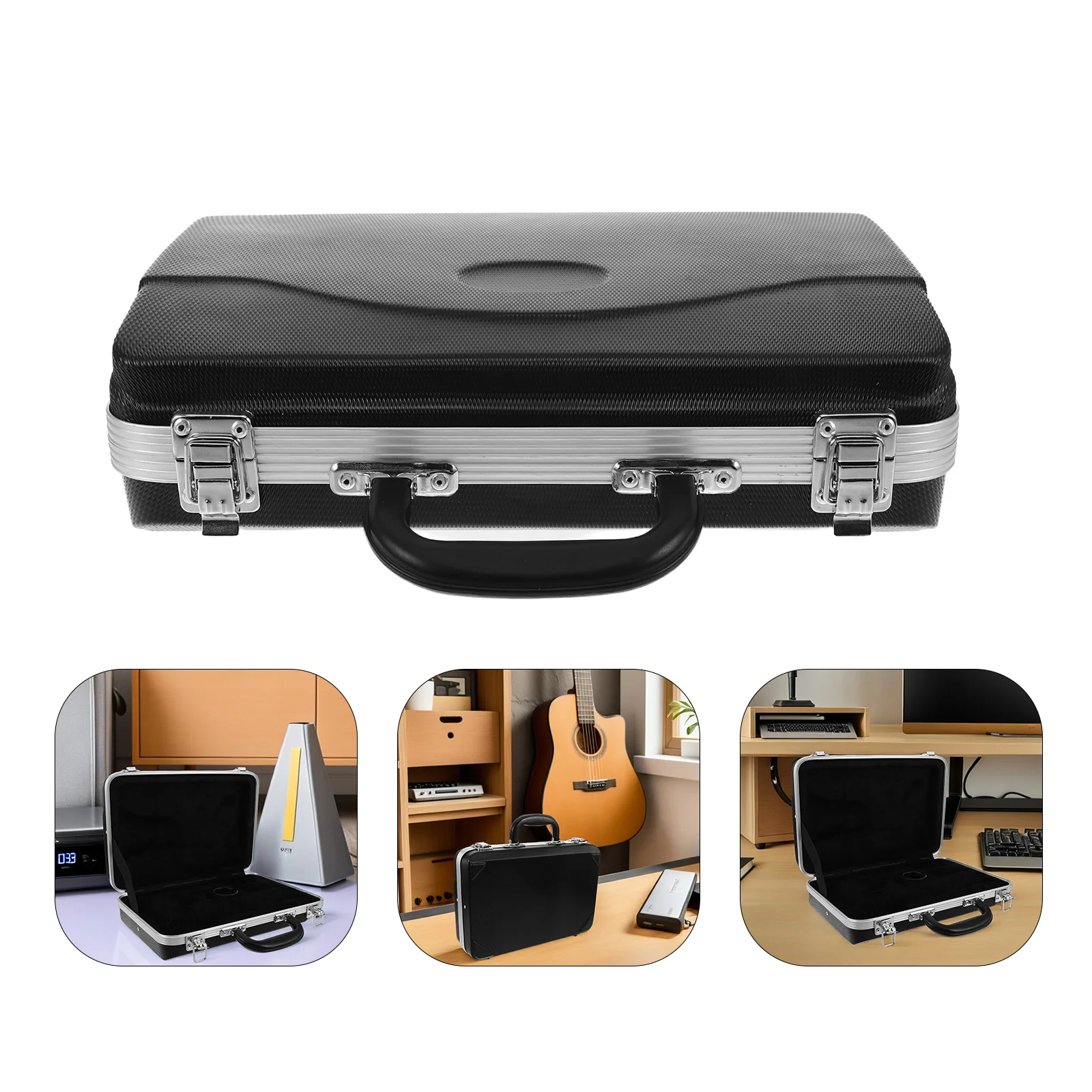 

Clarinet Case Bag Portable Lightweight Woodwind Instrument Organizer Water-Resistant Travel Storage For Outdoor Performance