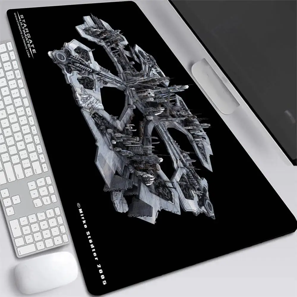 

Mairuige TV Show Stargate Earth SG1 Atlantis Station Large Table Mousepad Mat Antiskid Wear Comfortable Soft Gaming Mousepad