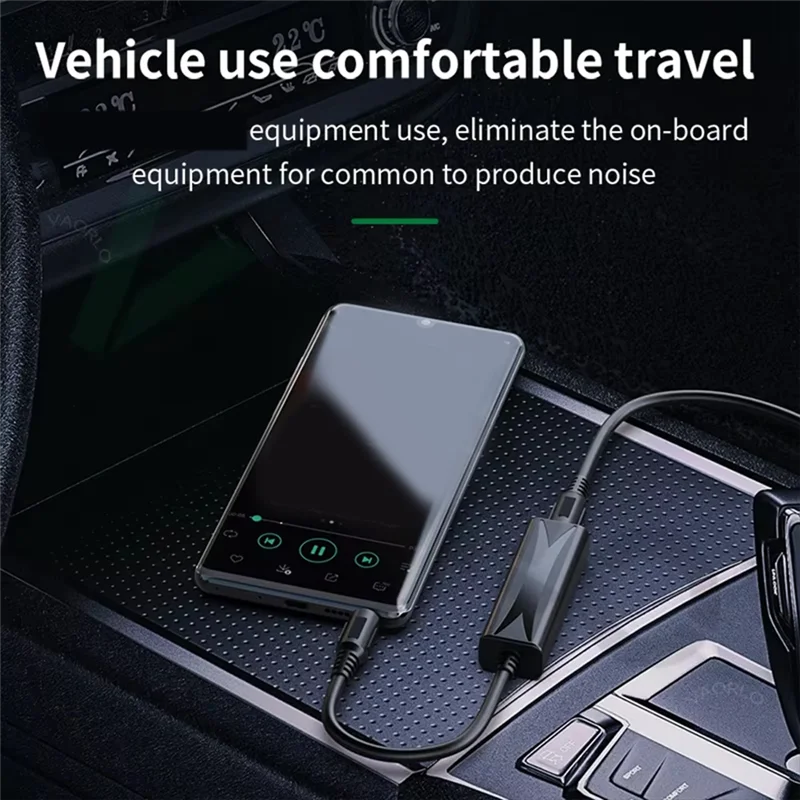 Надежный 3,5 мм AUX аудио с защитой от помех, петля заземления, шумовой фильтр, шумовой фильтр с шумоподавлением для домашней стерео автомобильной аудиосистемы, 3,5 мм A