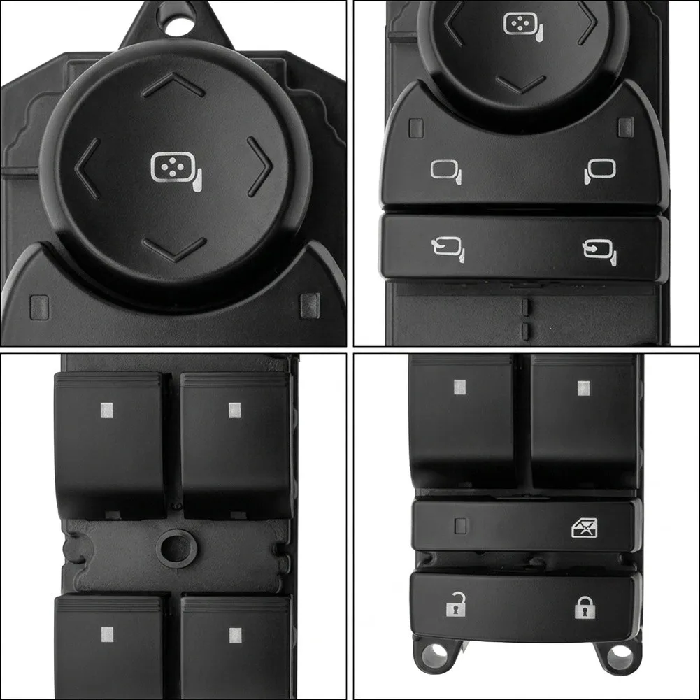 For Chevrolet For Silverado Driver Side Window Switch 2007-2013 Direct Replace OEM Spec 20835553 No Coding Needed