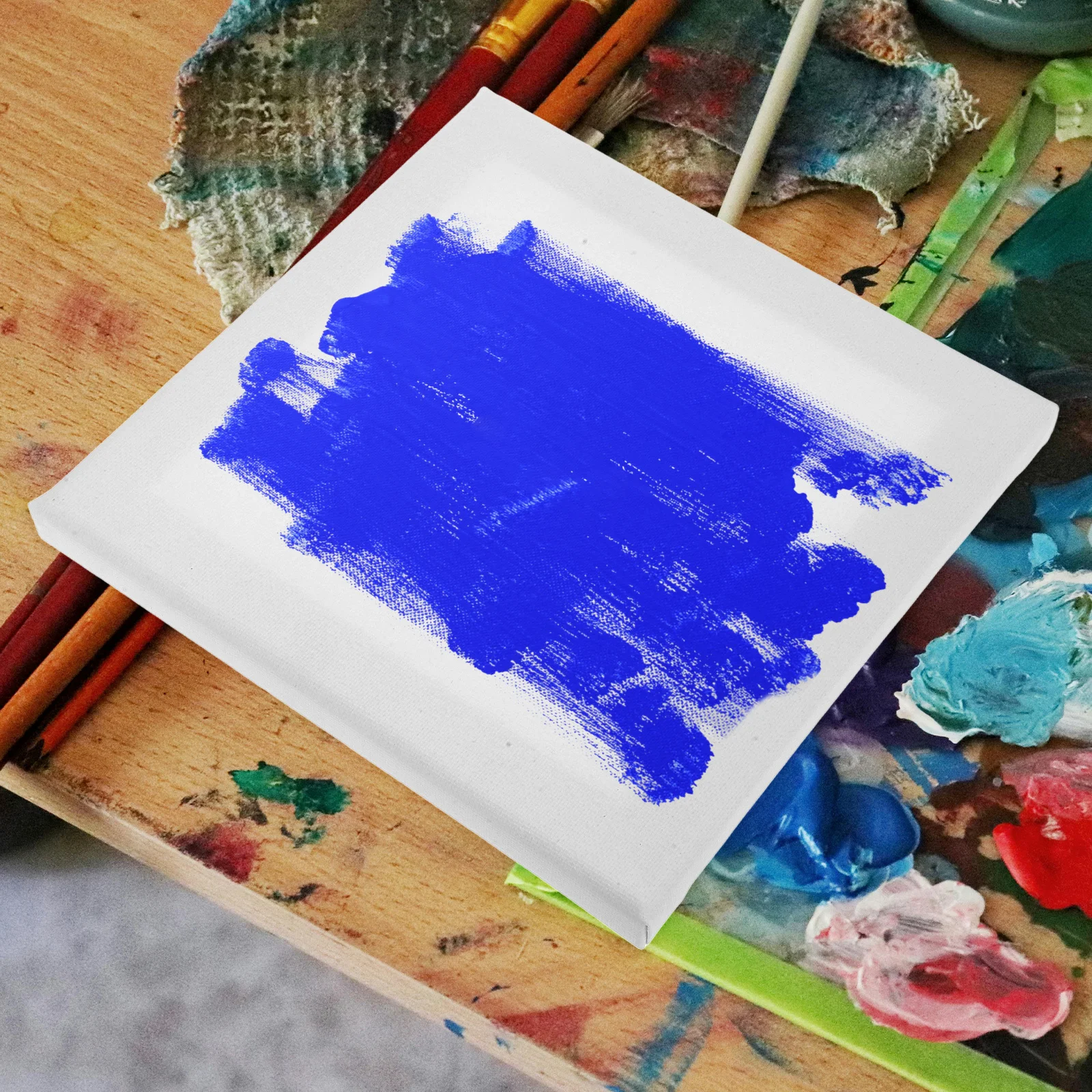 

4Pcs Oil Painting Panels Canvas Painting Boards Reliable Linen Cotton Wood Material Suitable Artist Students Beginners Drawing