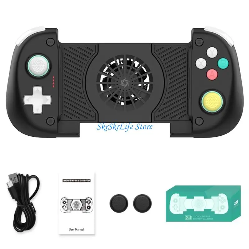 E65E Constructed In Fan Gamepad Hall Control For Mobile Phone
