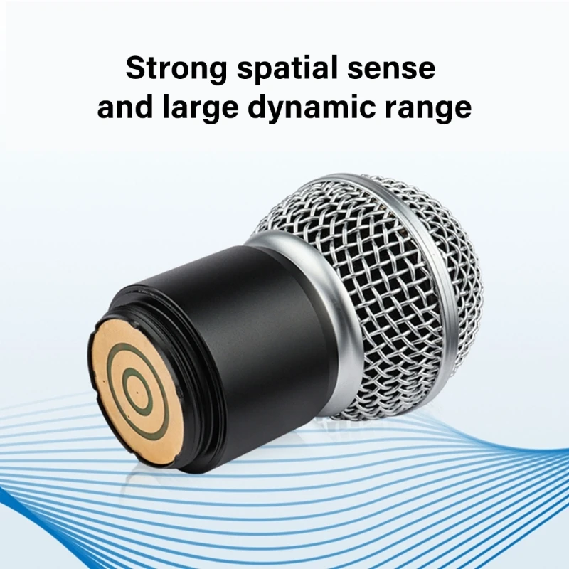 Wireless Microphone Dynamic Microphone Capsules Replacement Cores for Professional Performances and Speech Applications