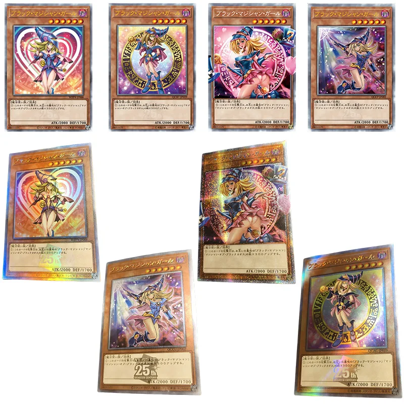 

Ю-Ги-О! 25 четверти века Dark Magician Girl Diy Домашняя коллекция аниме Карточная игра Коллекционная карточная коллекция подарков на день рождения
