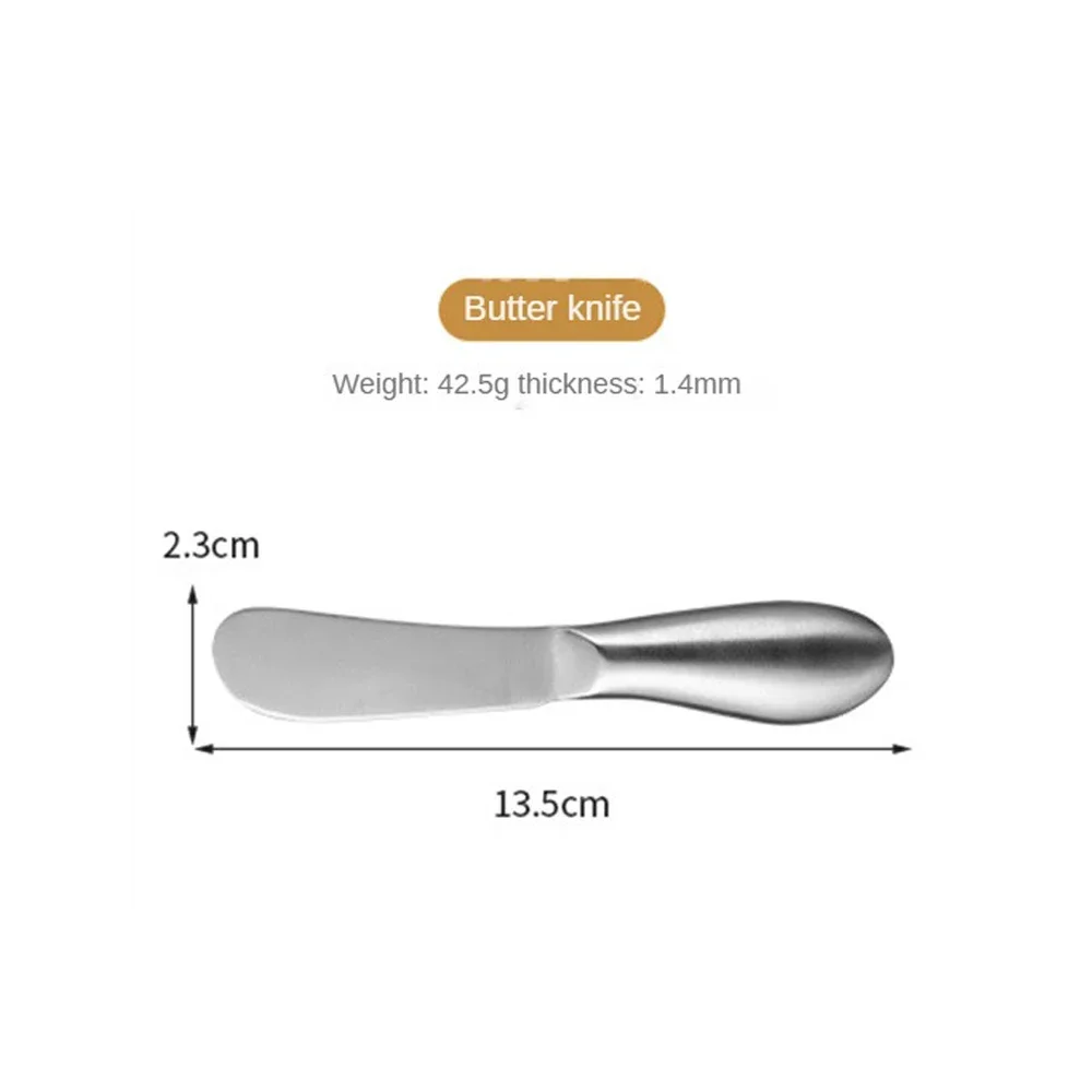 Stainless Steel Butter Cutter Cheese Jam Spreaders Wipe Cream Cutter Utensil Multifunction Butter BreadKnife Kitchen Gadget