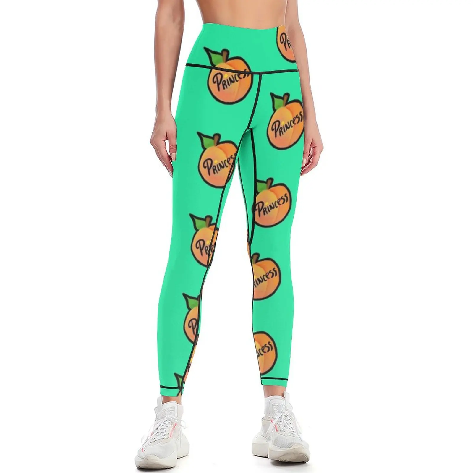 

Princess peach Leggings Women's sportswear gym top Womens Leggings