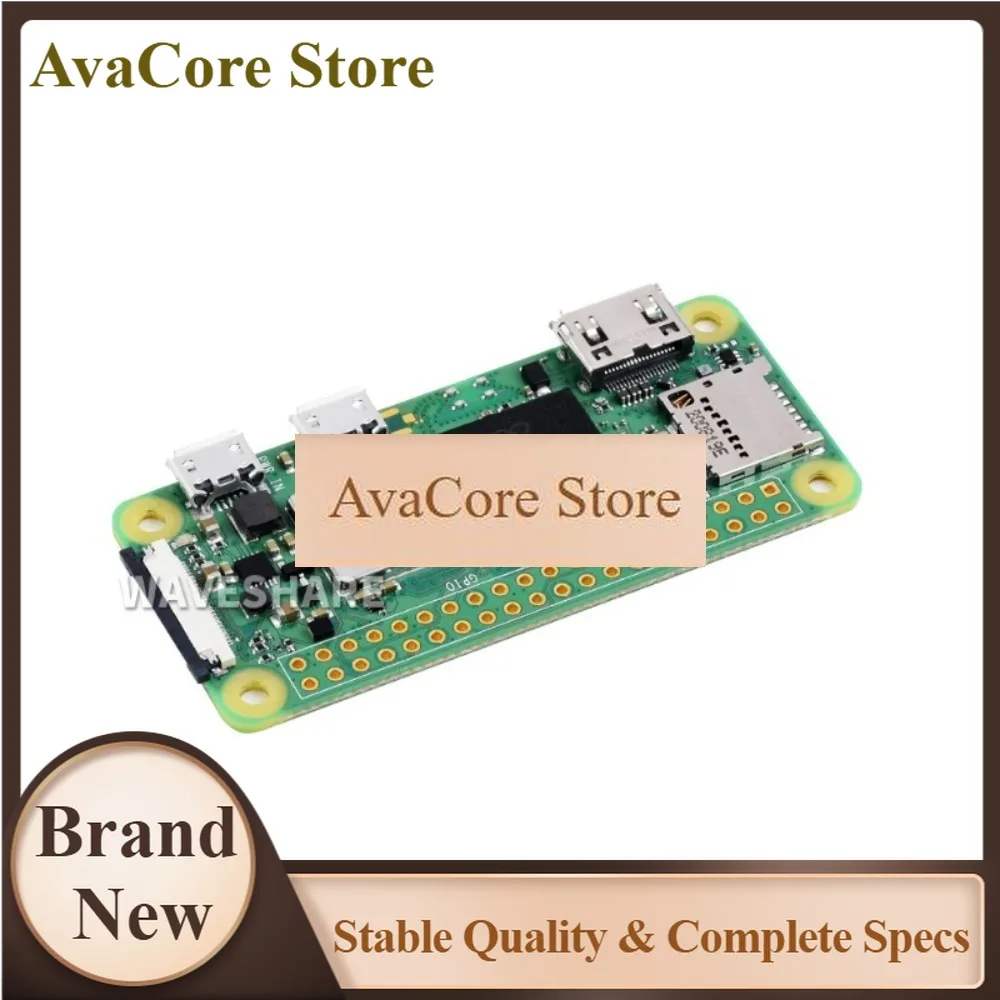 AvaCoreRaspberry Pi Zero 2 W | 1GHz Quad-Core 64-bit ARM | 512MB RAM | WiFi & Bluetooth 4.2/BLE