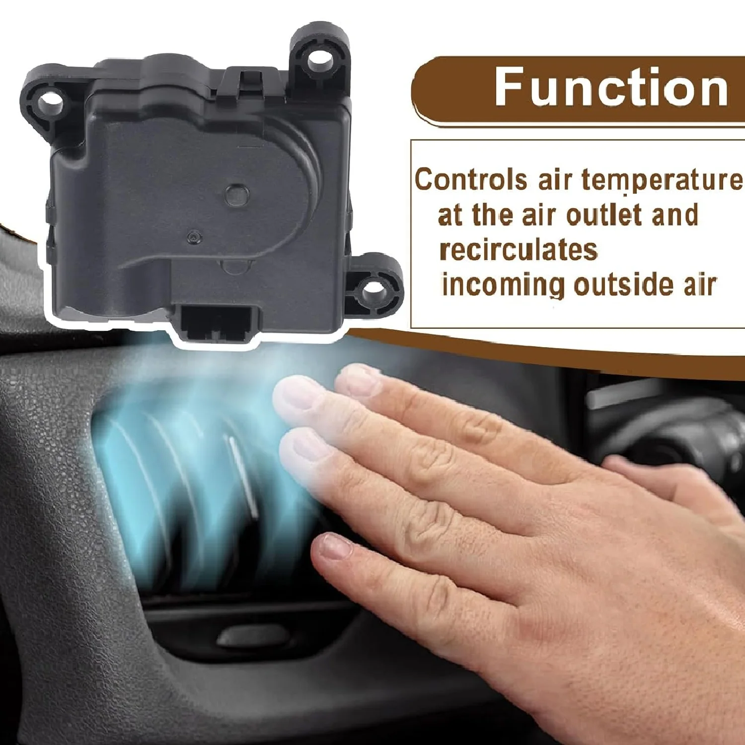 

Автомобильный привод двери смеси обогревателя HVAC для 1999-2002 Dodge Ram 1500 2500 3500 пикапа 5,9 л 8,0 л 5104879AA 5012924AA 604-018