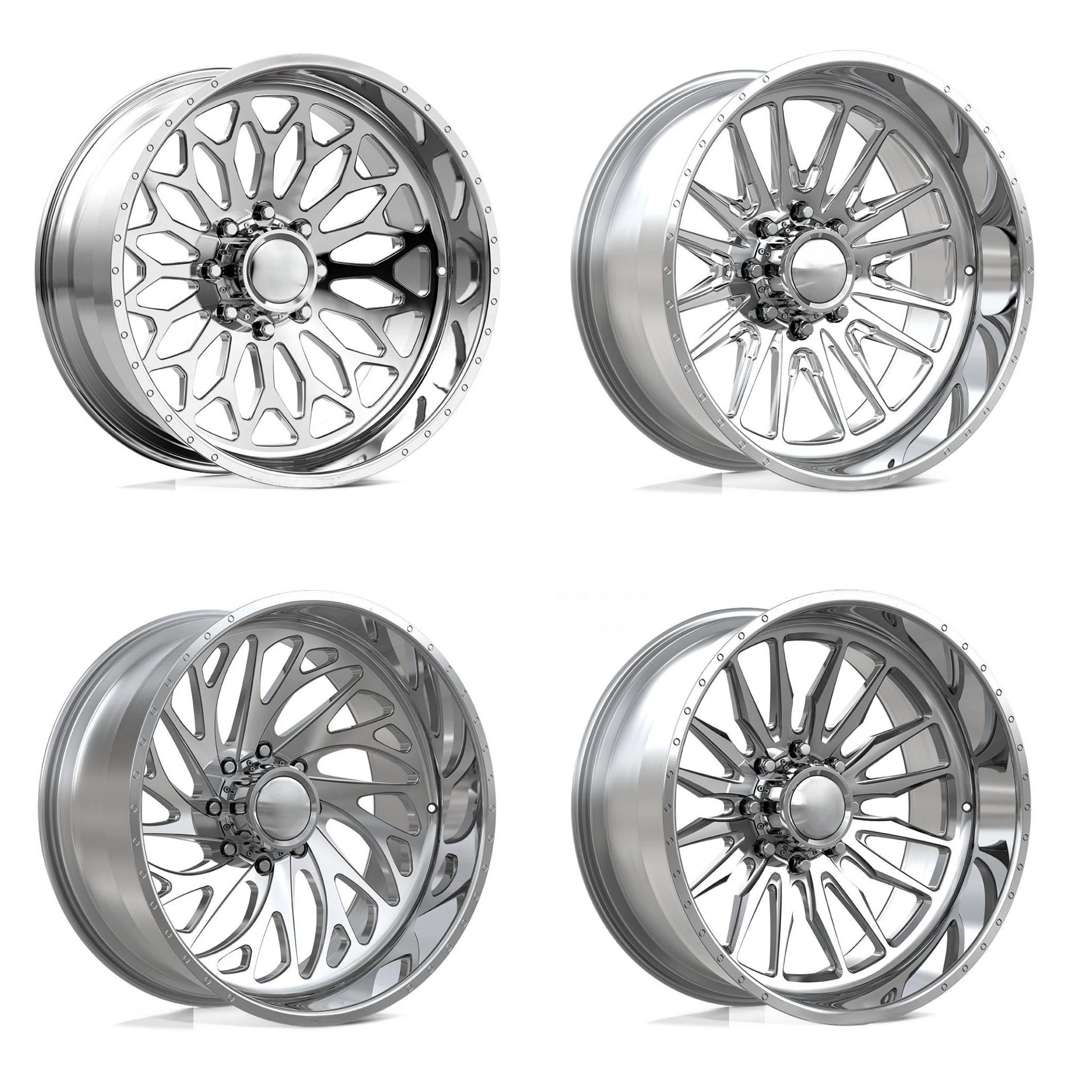 For New H Style Forged Offroad Truck Wheels 22x10-26x14 25mm PCD Defender Sport Velar Evoque Retrofit/Upgrade