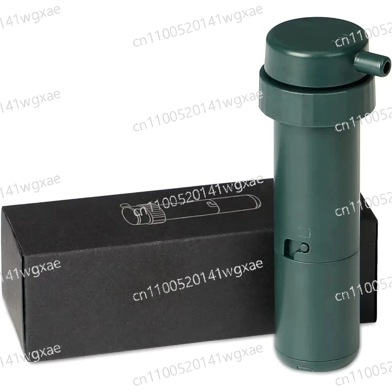 Outdoor Emergency Hiking Water Filter, 5-Stage Ultrafiltration Survival Purification Set