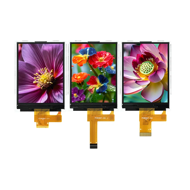 2.8 inch TFT LCD Display 240x320 Resolution HD IPS ST7789 Driver Serial Port 12Pin/14Pin/22Pin Welding/Plug-in