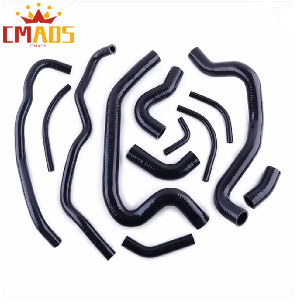 Für 1984–1989 Toyota MR2 AW11 1,6 l 4AGE MT Silikon-Kühlmittel-Heizungsschlauch-Sets