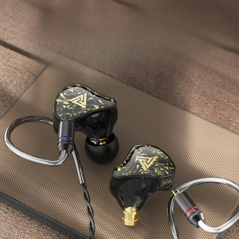 New flagship earphones 3D printed subwoofer earphones HIFI mobile phone music earphones