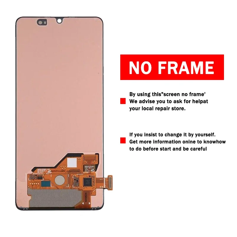 Imagem -02 - Tela Amoled Super do Lcd para Samsung A41 A415 A415f Painel Táctil para o Conjunto do Digitalizador