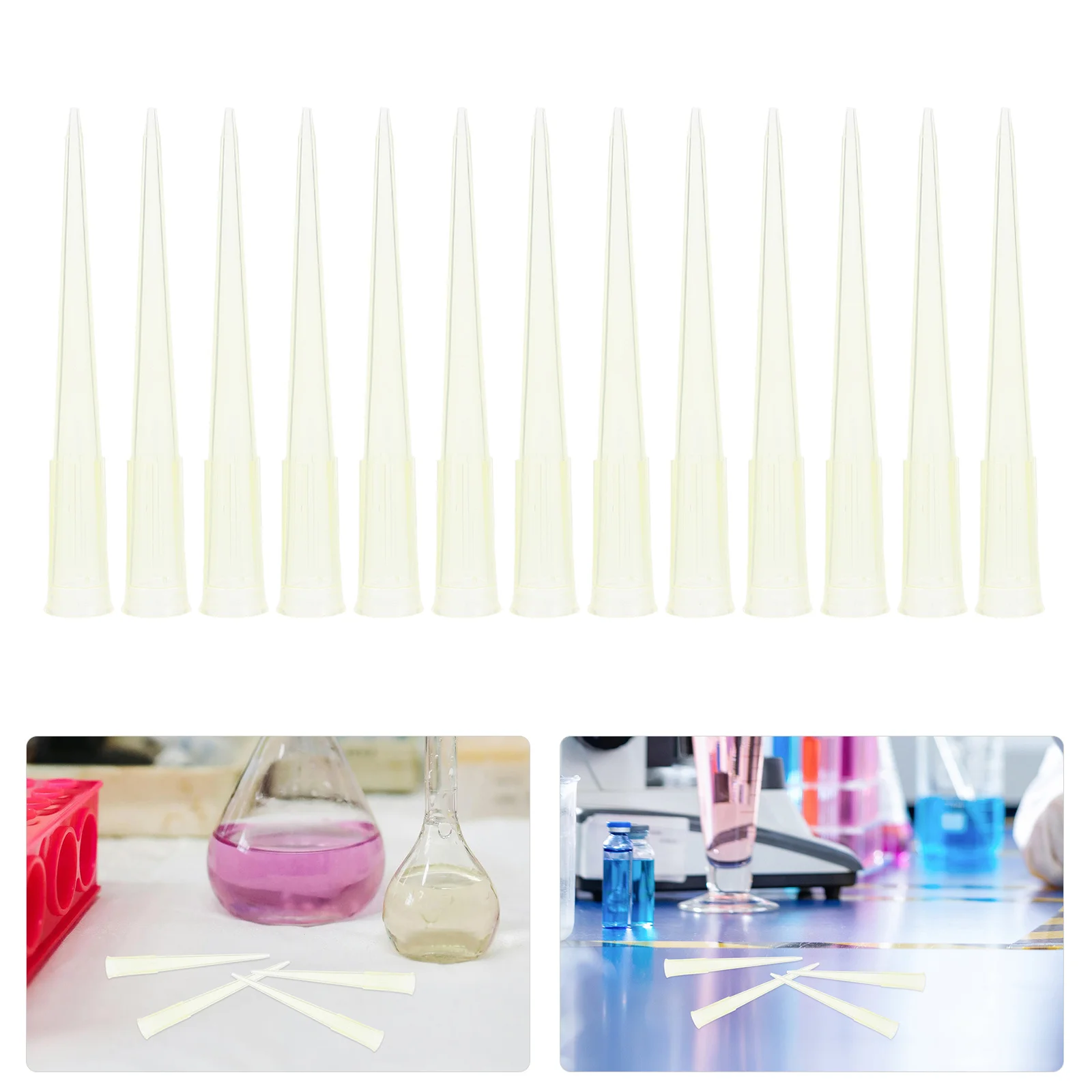 

25Pcs Plastic Glue Dispensing Needle Adhesive Dispenser for High Viscosity Glue Silicone Yellow Eco-Friendly Chemical Use