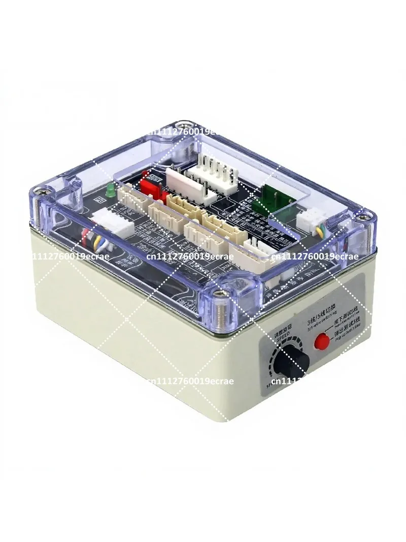 DC Fan Tester 3-Wire 5-Wire Brushless Motor Driver Detector with LED Display