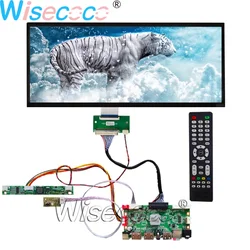 Wisecoco 12.3 Inch HSD123KPW1-A30 LCD Display High Brightness 1000 Nits IPS LVDS Screen Capacitive Touch Panel SD Card AD Board