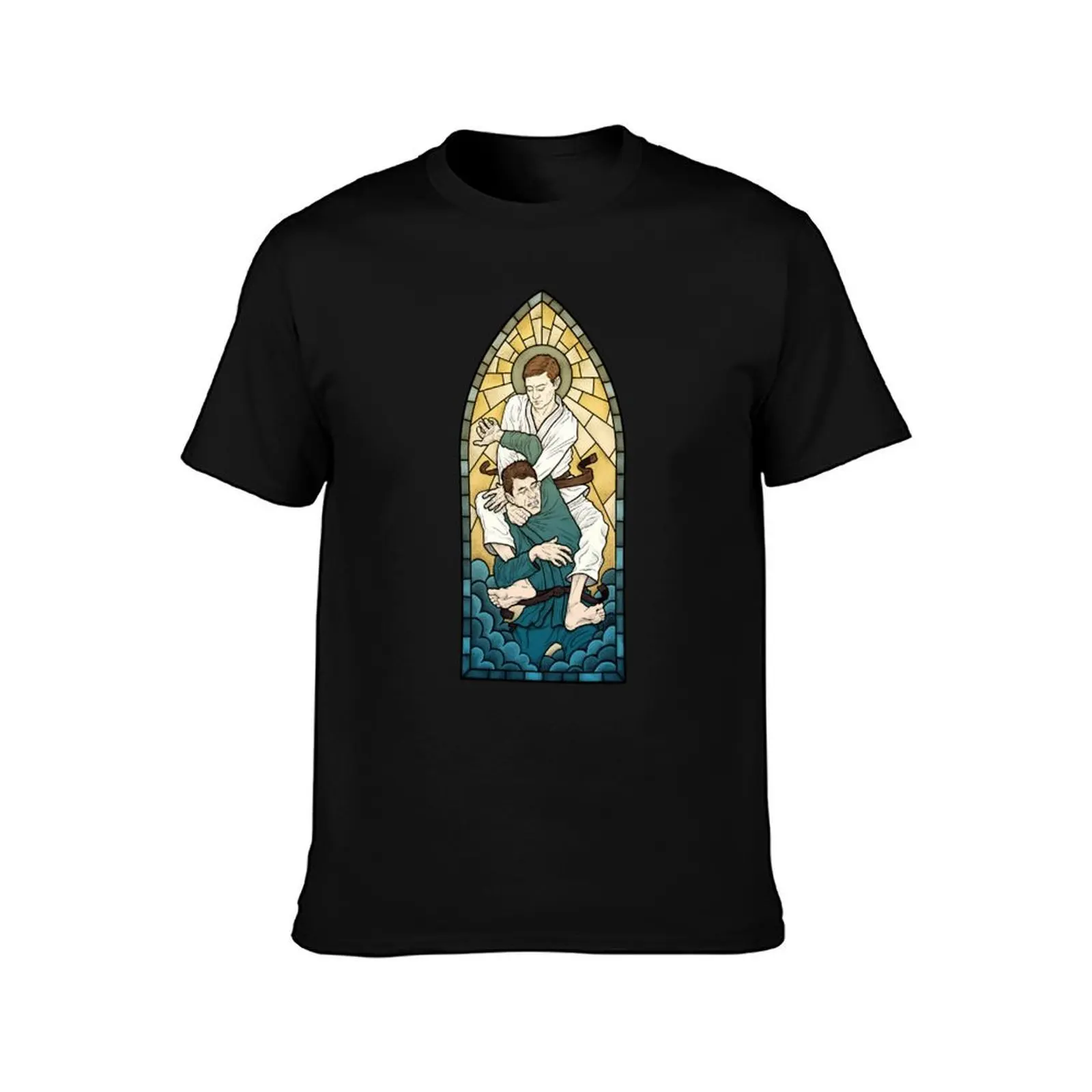 HOLY CHOKE - BROWN BELT T-Shirt, Summer Casual Cotton Tee, Oversized Streetwear Tops, Vintage Graphic Print, Unisex Men Women