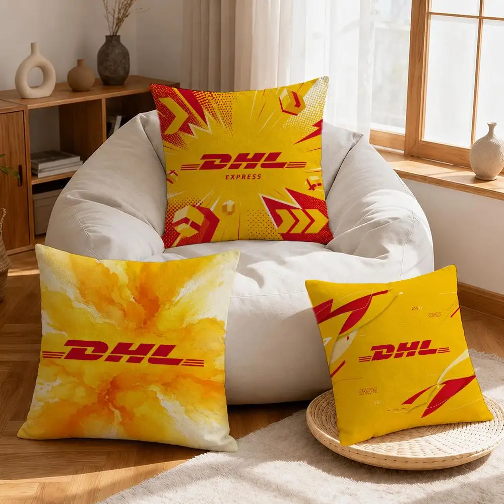Brand DHL Cushion Cover Linen Anti-Mite Antibacterial Cushion Cover Invisible Zipper Sofa Decor