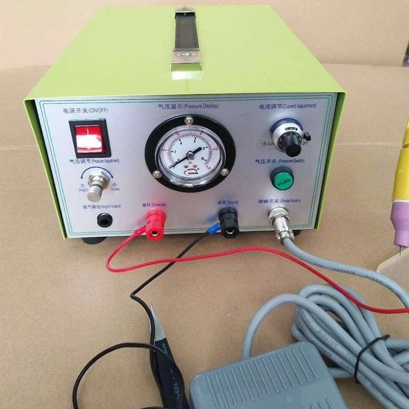 High power argon shielded pulse spot welding machine