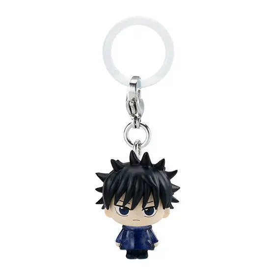 Genuine Jujutsu Kaisen Action Figures Model Gojo Megumi Nobara Umbrella Decoration Gashapon Ball Keychain Anime Merchandise view 3