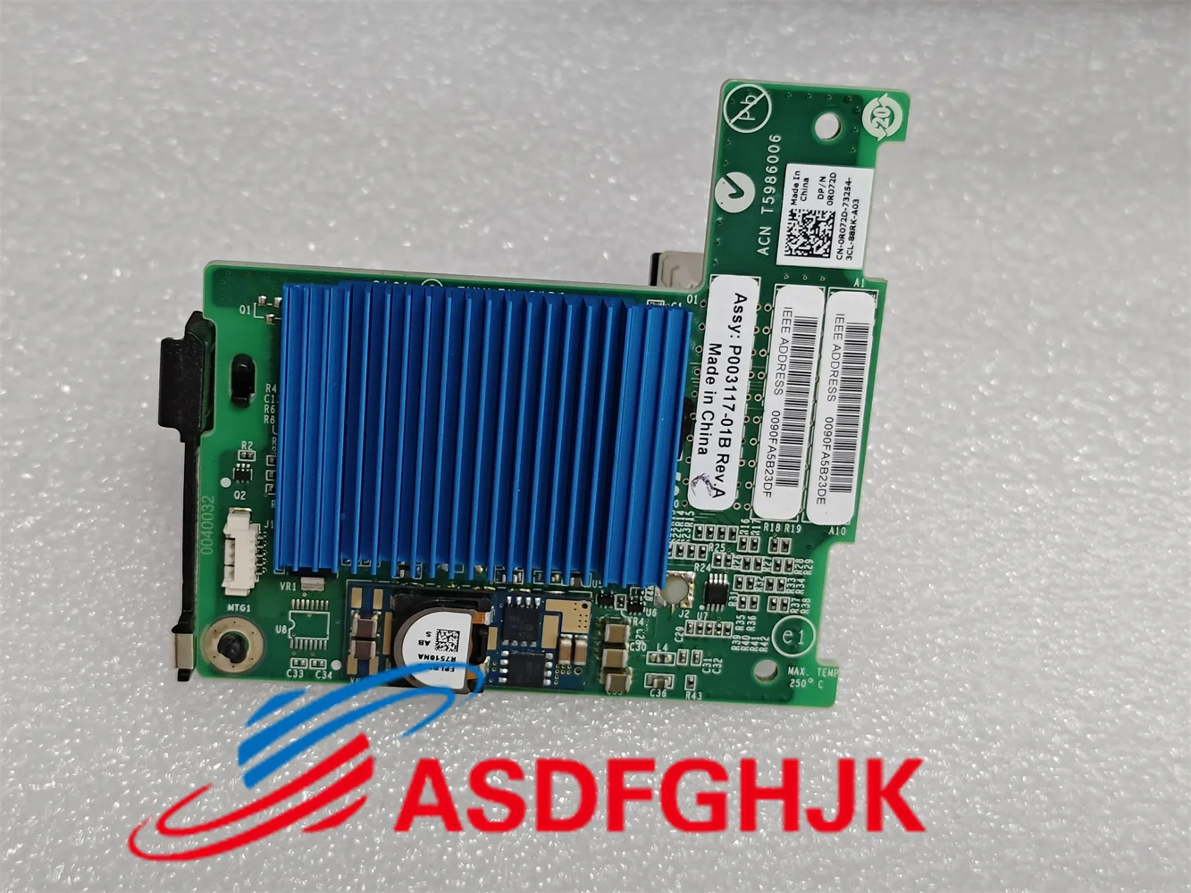 For Dell 0R072D R072D Emulex LPE1205 8GBps 2 Port Fibre Channel Card
