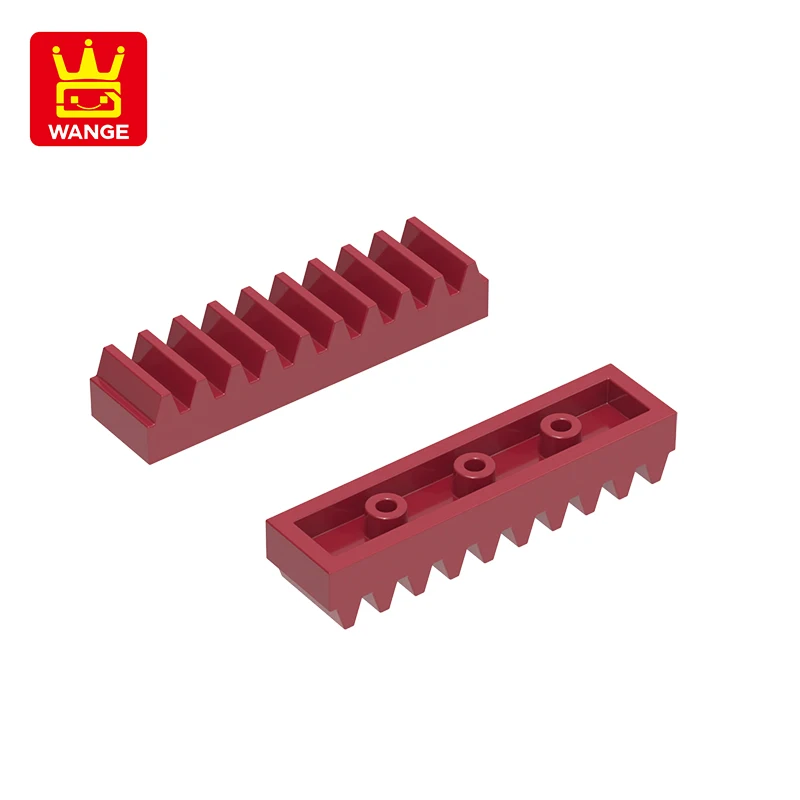 20Pcs/lot NO.3743 Gear Rack 1 x 4 Block Moc Color Accessories Compatible with Brick DIY Children's Toy Assembly Parts