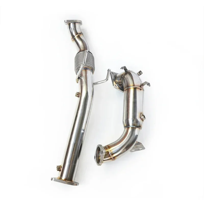 High Flow Downpipe Elantra N 2.0T Stainless Steel Performance Exhaust System Muffler